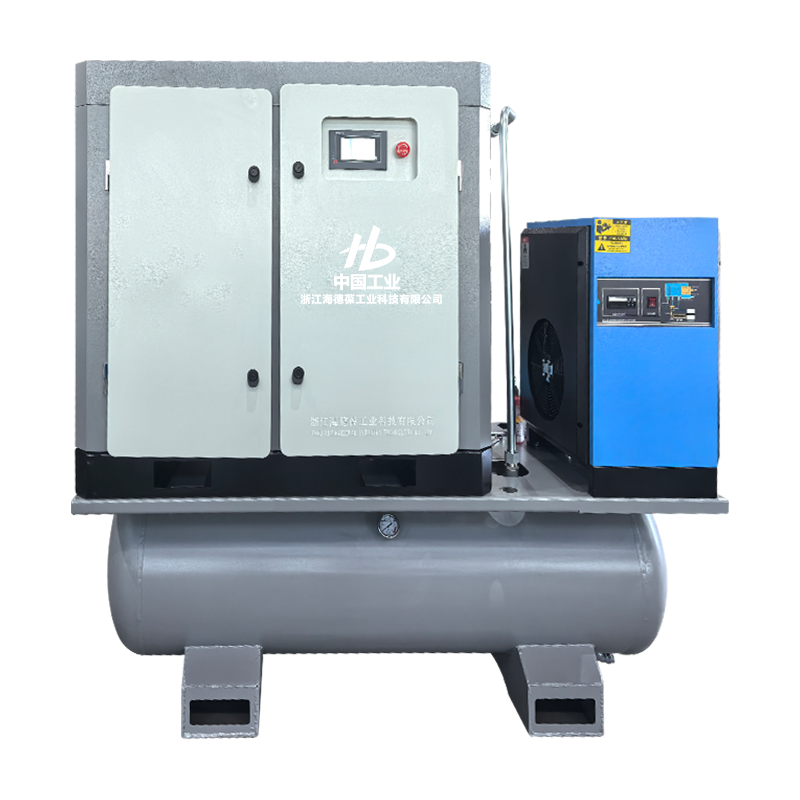 Macchina integrata laser con compressore a vite